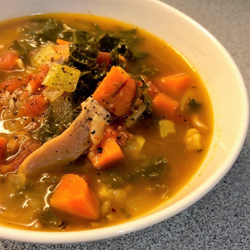 Chicken Kale Soup - Click 'N Cook